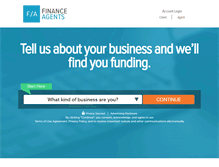 Tablet Screenshot of newfundingsource.com